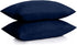 DAN RIVER 100% Organic Cotton Jersey Queen Pillowcases Set of 2, 145 GSM Pillow Cases Standard Size, Crisp, Breathable Jersey Cooling Pillow Cases...