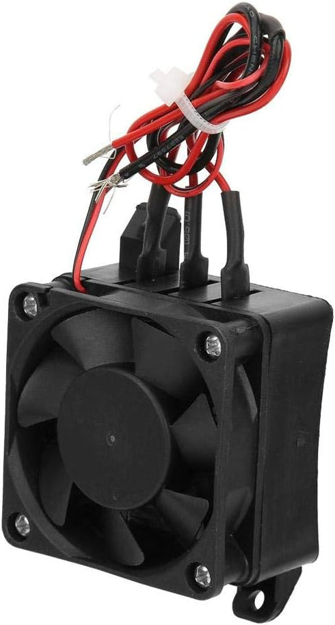 PTC Air Heater PTC Thermistor Heater 110V Mini Fan Air Heated Small Space Fan Heater Constant Temperature Insulation With Fan(24V/350W)...