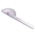 Atoplee Stainless Steel Protractor 0-180° Round Head Protractor - Angle Finder Craftsman Ruler Machinist Tool Ruler Adjustable Woodworking Angle M...