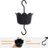 Ant Moat Hook for Hummingbird Feeders|Extra Large Capacity Ant_ Trap for Outdoor Yard Hanging Feeders, Flower Shape Hummingbird Feeder Insect_Guar...
