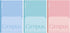 KOKUYO Campus Feels Flat Notebooks, Dot A 7mm Ruled, Semi-B5, 30 Sheets, 30 Lines, Pack of 3, Blue, Green and Pink, Japan Import (NO-FL3CATX3)...