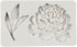 Peony Flower and Leaves Silicone Fondant Mold for Cake Decoration Chocolate Cupcake Topper Candy Sugar Craft Polymer Clay Gum Paste...