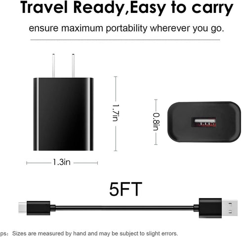 USB-C Fast Wall Charger Charging Cable Cord Fit for Verizon Orbic Speed Mobile Hotspot 400L MiFi 7730L 8800L Jetpack Hotspot, INSEEGO 5G MiFi M100...