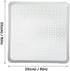 Luxshiny Mini Pizza Pan Pizza Bakeware Pizza Pan Baking Tray, Baking Sheet Pans Square Pizza Baking Pans with Holes for Home Baking (9 inch) 9 Inc...