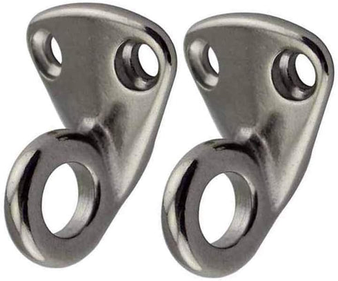 haowei 2 Pcs Strong 316 Stainless Steel Safety Heavy Hook Marine Boat Spring Snap Type Fender Fending Hanger for Tug Ship Boat Hardware Accessorie...