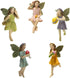 5 Pcs Fairy Garden Accessories Miniature Fairies Figurines Resin Garden Ornaments Fairy Decor for Outdoor Garden Lawn Home and Pot Plants Decorati...