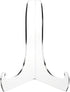 Plymor Clear Acrylic 60-Degree Angle Easel With Shallow Support Ledges, 9" H x 7" W x 5.75" D...