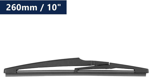 X AUTOHAUX Car Rear Windshield Wiper Blade Arm Set for Kia Soul 2010-2017 10 Inch 260mm...