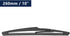 X AUTOHAUX Car Rear Windshield Wiper Blade Arm Set for Kia Soul 2010-2017 10 Inch 260mm...