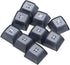 Idobao Translucent Backlight EMA Keycap Sets for ESC,W,A,S,D and Arrow Keys Clear Translucent with Blank/Top Print Socket Face Cartoon PBT Keycaps...