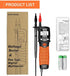 AP-38B Continuity Tester Digital Pen Multimeter, Voltmeter, 60M Ohm Resistance Tester with 2000 Counts for Measuring Voltmeter Resistance Diode Te...