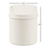Plastic 0.7 Gallon Tiny Garbage Can, Mini Trash Can with Swing-Top Lid, White...