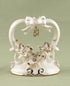 Wedding Accessories 50th Anniversary Porcelain Cake Top, 4.5-Inches Tall...