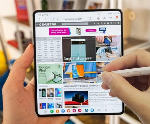 Galaxy Z Fold 4 5G Pen Replacement for Samsung Galaxy Z Fold 4 5G S Pen Galaxy S Pen Fold Edition Touch Stylus Only with Nibs,EJ-PF946BBEGUS (Beig...