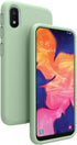 Silicone Case for Samsung Galaxy A10e - Gel Rubber Full Body Protection, Shockproof, Slim Fit, Drop Protection (Green)...