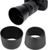 ET-60 Camera Lens Hood for Canon EF S 55-250mm f / 4-5.6 is 90-300mm f / 4.5-5.6 75-300mm ABS Plastic Lens Hood Shade Accessory...