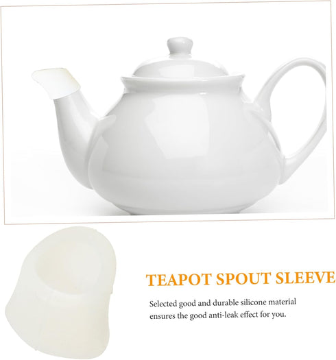 2pcs Teapot Spout Cover Teakettle Spout Sleeve Teapot Spout Protector Kettle Spout Silicone Silicone Covers Pourer Cap Leak Pourer Protectors Tub ...