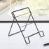 Cookbook Stand Cookbook Holder Foldable Tablet Recipe Book Holder Kitchen Recipe Cooking Display Rest Stand Holder Black...