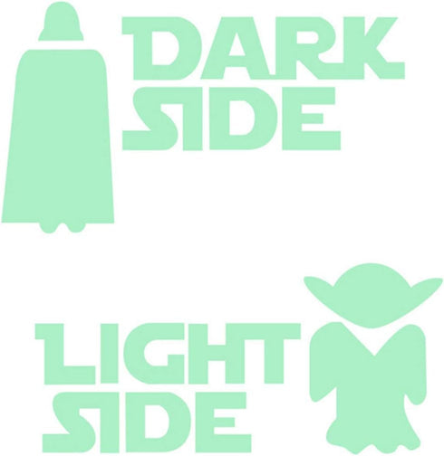 nacnic Star Wars (Glow in The Dark Sticker) - Wall Decals Vinyls for Home Wall Kids Bedroom Children Decoration...
