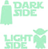 nacnic Star Wars (Glow in The Dark Sticker) - Wall Decals Vinyls for Home Wall Kids Bedroom Children Decoration...