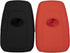 Lcyam Key Fob Cover Case for 2019-2022 Toyota Corolla Hatchback RAV4 XLE Prius 3 Button Smart Key , Black Red...