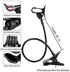 AMS Cell Phone Holder, Clip Holder, Lazy Bracket Flexible Long Arms for All Mobile, Fit On Desktop Bed Mobile Stand for Bedroom, Office, Kitchen...