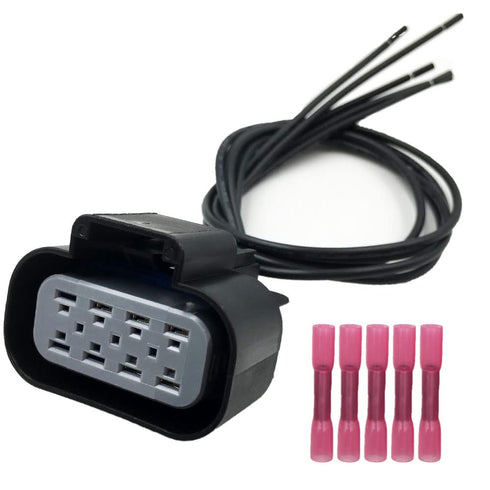 Headlight Connector Plug Compatible with Chevy Silverado/GMC Sierra 2014-2015...
