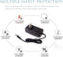for FlashFish Portable Power Station Charger Adapter, 15V 2.5A Power Supply Adapter Charger Compatible with 150-200W FlashFish Portable Power Stat...