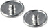 diyhub 100Pcs Hemmed Round Snap Button,18mm Base Trays Blank Press Button for DIY Jewelry Making...