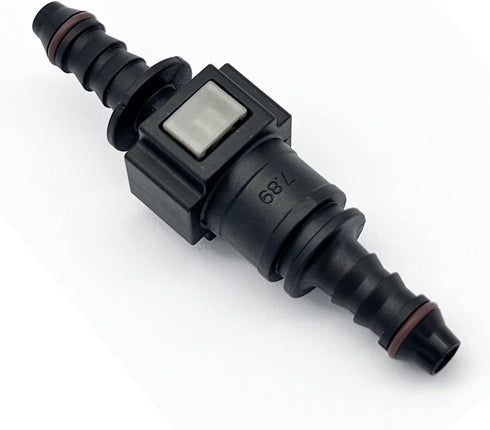 7.89mm SAE 5/16 (8mm) Straight Nylon Fuel Line Hose Quick Release Connector...