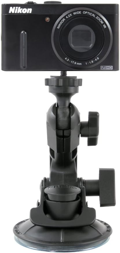 Delkin Devices Fat Gecko Mini Suction Camera Mount (DDMOUNT-MINI),black...