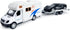 Toy Camper RV Trailer Towing Supercar Sports Model Car Diecast Motorhome Toys for Boys Pull Back Toy Cars, Beach Sandbox Outdoor Adventure Play Se...