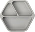 Tiny Twinkle Silicone Suction Baby Plate, Suction Grip Divided Dish for First Foods and Self-Feeding Toddlers, Baby Led Weaning Supplies for Indep...