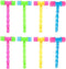 NUOBESTY 8pcs Hammer Pounding Toys, Plastic Squeaky Hammer Toy Musical Pounding Toy Beating Gavel Mallet Toys Educational Toys Random Color...