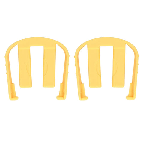 2pcs Car Washer C Clip, Car Wash Machine Quick Connector Buckle Pressure Washer Replacement Part for Karcher K2 K3 K7 High Pressure Washer (Yellow...