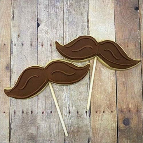 Ann Clark Cookie Cutters Mustache Father's Day Cookie Cutter 5.25" Made in USA...