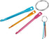Zuoyou 4 Sets Mini Keychain Aluminum Crochet Hooks Knitting Needles 3 Sizes/Set (3mm,4mm,5mm)......