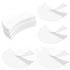 100 Pcs Eyeshadow Shields Eyeshadow Stencils Lint Free Under Eye Pads Prevent Makeup Residue, Eye Shadow Makeup Patches for Eyeliner, Eyelash Exte...