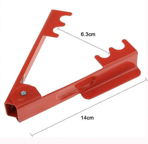 Rose Thorn and Leaf Stripping Tool, Rose Thorn Remover, Metal Flower Burrs Plier, DIY Bouquet Garden Florist Tool for Floral DIY and Gardening(Red...