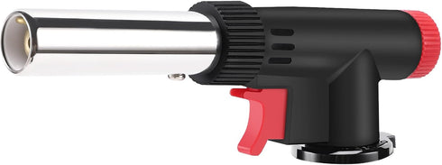 CORKAS Butane Torch Head, Professional Kitchen Cooking Torch with Adjustable Flame, Culinary & Grilling Blow Torch Lighter for Desserts, Creme Bru...