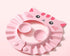 ITODA Baby Bath Shampoo Cap with Ear Protection Safe Bathing Visor Hat Soft Shower Wash Hair Adjustable Portable Shield for Children Kids...