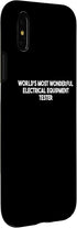 iPhone X/XS World's Most Wonderful Electrical Equipment Tester Case...