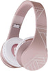 PowerLocus Bluetooth Headphones Over Ear, Bluetooth Headphone Rose Gold, Wireless Headphones Foldable, Hi-Fi Stereo, Soft Memory Foam Earmuffs, Bu...