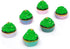 qiqee Jumbo Cupcake Liners 300PCS Gradient Cupcake Cups 6 Designs Pink Blue Gradient Cupcake Papers Baking Cups Cupcake Wrappers (Large Size)...