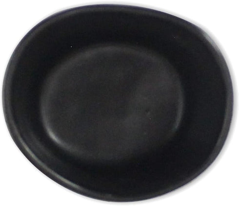 roro Handmade Ceramic Pinch Bowls in Matte Black (Set of 6) - 2 Inch | Versatile Stoneware for Spices, Condiments & Appetizers...