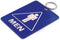 Lucky Line - Men's Restroom Pass Key Tag, Plastic with Split Key Ring Keychain Identifier for Restaurant, Office, Gas Station, 1 Per Pack (53101) ...