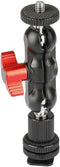 CAMVATE 1/4"-20 Ball Head Extension Arm with Shoe Mount for Camera Monitor/Flashlight - 2040...