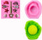 2 Pcs Baseball Softball Glove Silicone Molds Set for Fondant Candy Making Chocolate Mold Lollipop Desserts Ice Cube Gum Clay Soap Biscuit Plaster ...