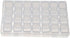 2pcs Nail Art Storage Box, 28 Grids Clear Plastic Jewelry Box Organizer, Bead Storage Containers Diamond Painting Accessories DIY Nail Art Craft...