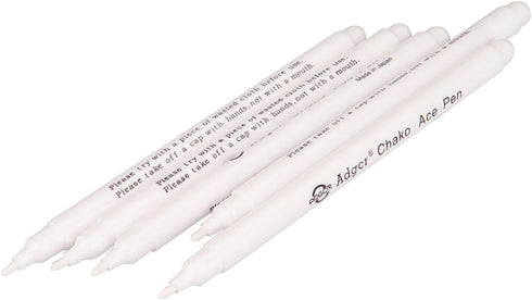 Air Erasable Fabric Marking Pen Disappearing Ink Makring Pen Fabric Marker Water Soluble Ink for Embroidery Cross Stitch Handicarft Needlework Qui...